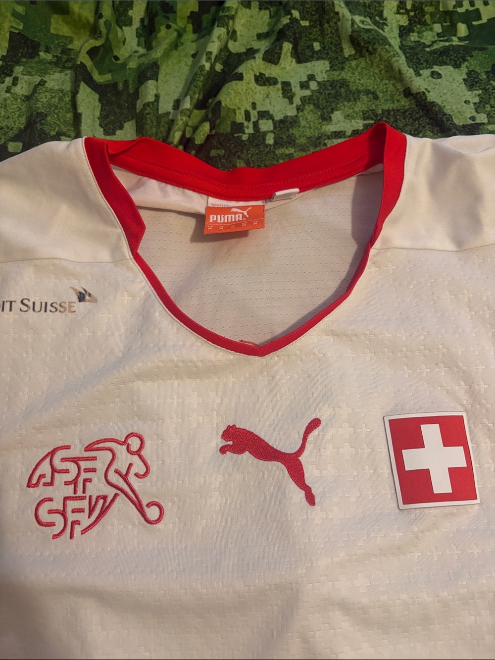 Puma Switzerland National Soccer Team Jersey World Cup - Picture 2 of 8